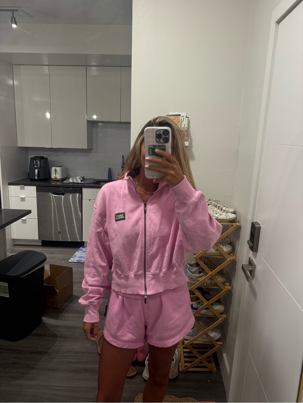 DAILY DRILLS taffy zip up